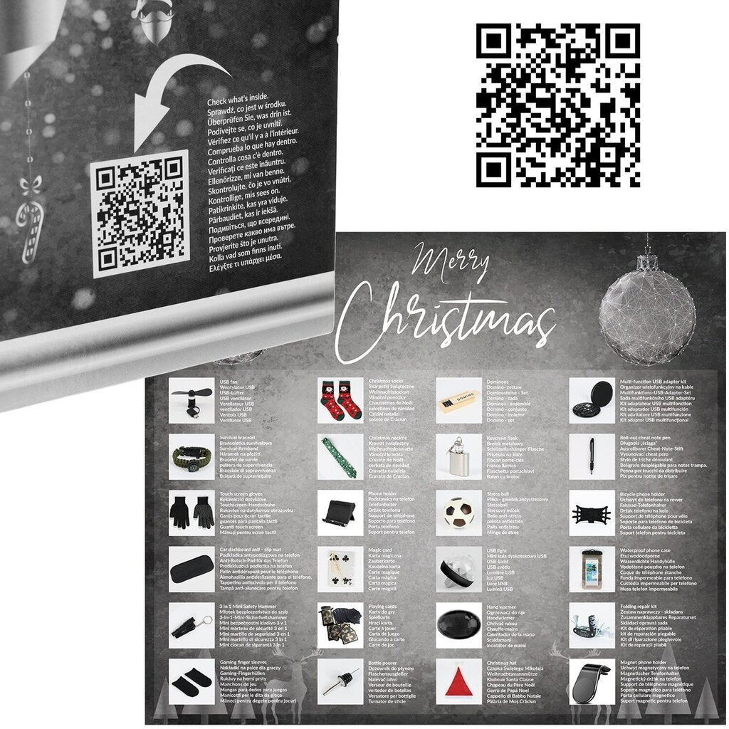 Calendar advent pentru barbati, Zola®, 24 de surprize inedite, cutie eleganta Calendar advent pentru barbati, Zola®, 24 de surprize inedite, cutie eleganta